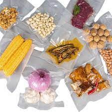 Vacuum sealing plastic bags